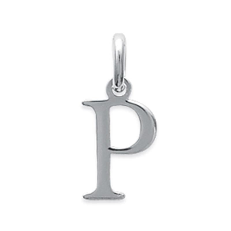 Coque de Nacre Pendentif initiale argent 78750016