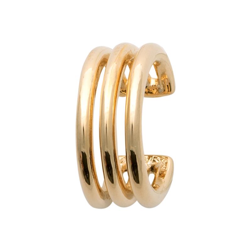 Coque de Nacre Bague d'oreille plaqué or 2595900