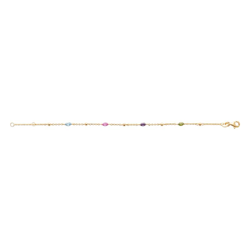 Coque de Nacre Bracelet plaqué or 974312