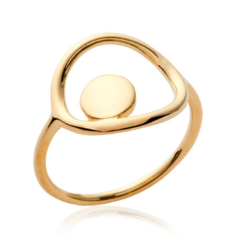Coque de Nacre Bague plaqué or 2269400