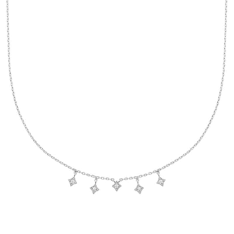 Coque de Nacre Collier argent 873752