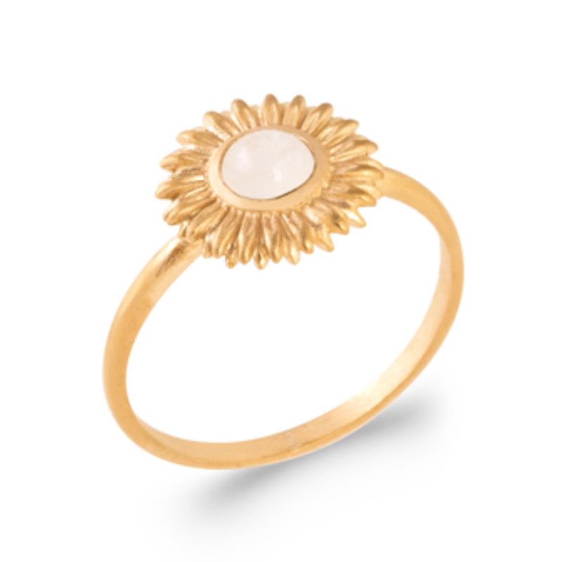 Coque de Nacre Bague plaqué or 2286510