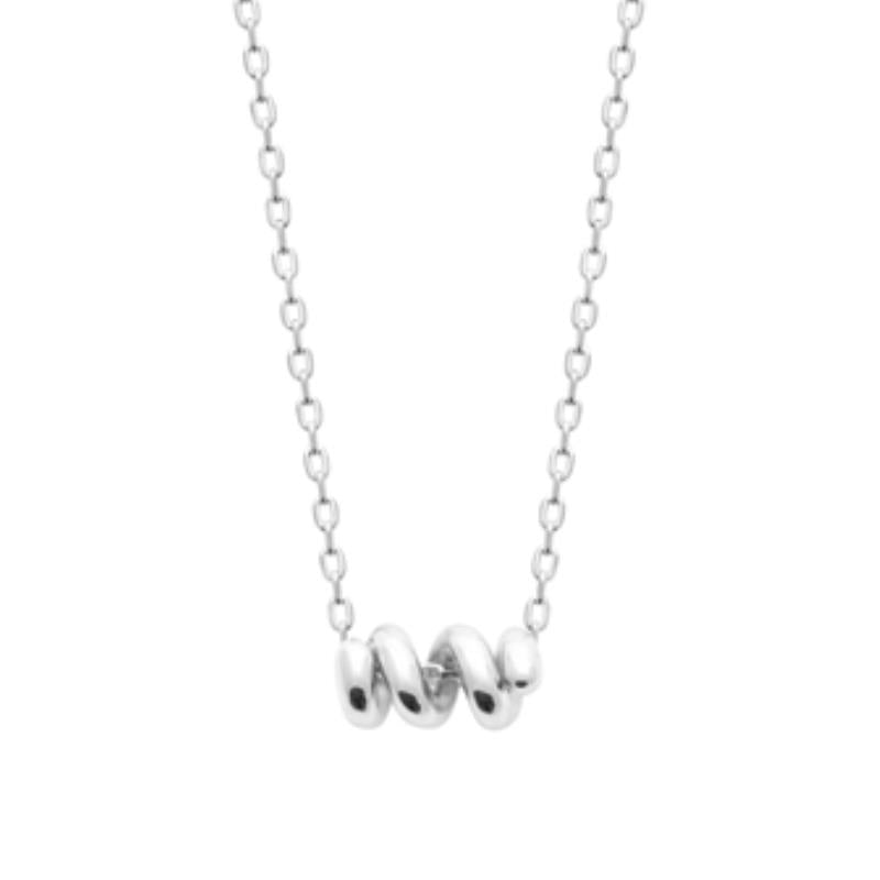 Coque de Nacre Collier argent 722171
