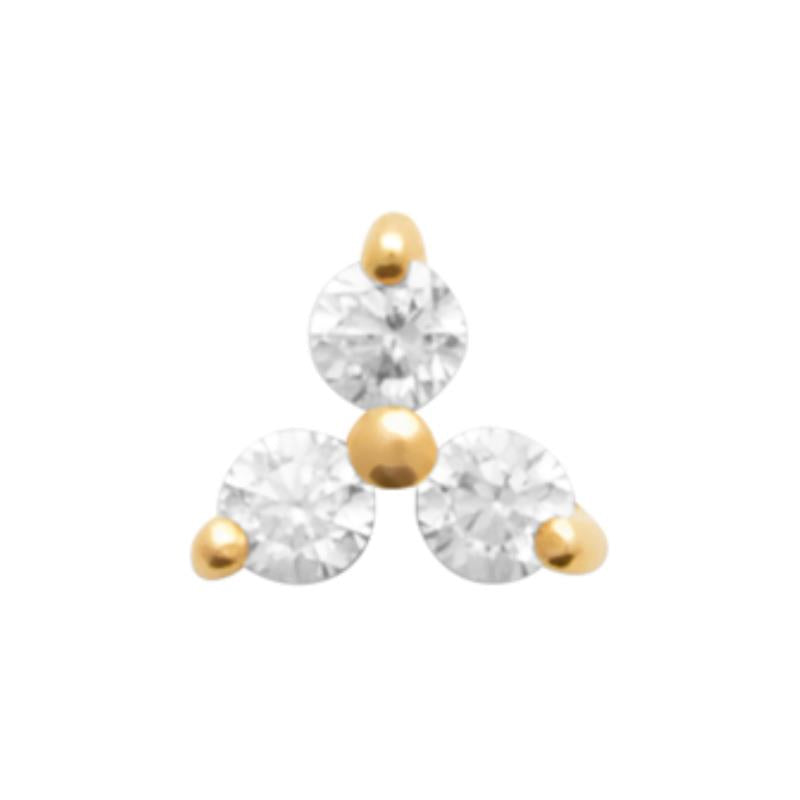 Coque de Nacre Piercing plaqué or 23066610