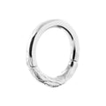 Coque de Nacre Créoles argent 7677100