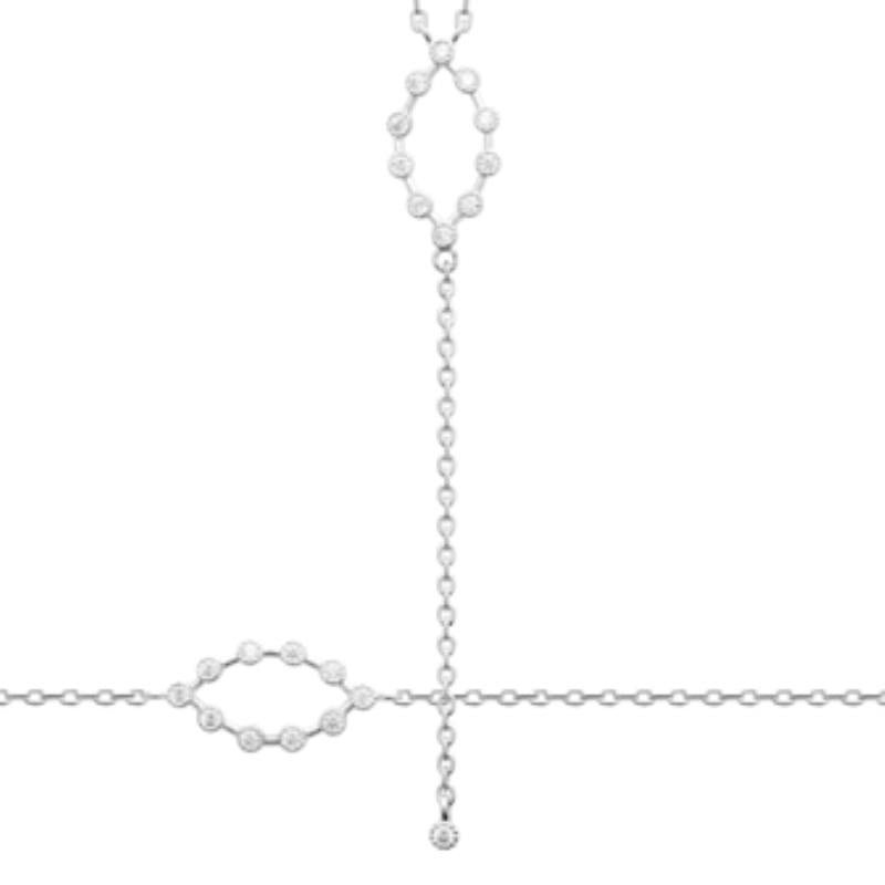 Coque de Nacre Collier argent 874045