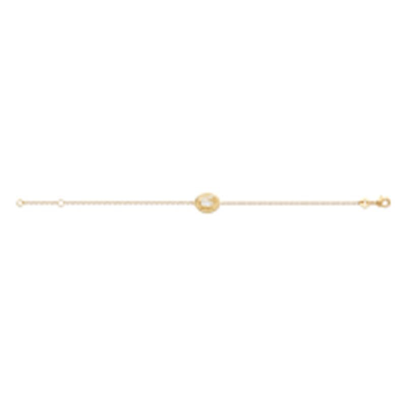 Coque de Nacre Bracelet plaqué or 922088