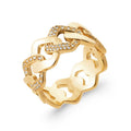 Coque de Nacre Bague plaqué or 2940610