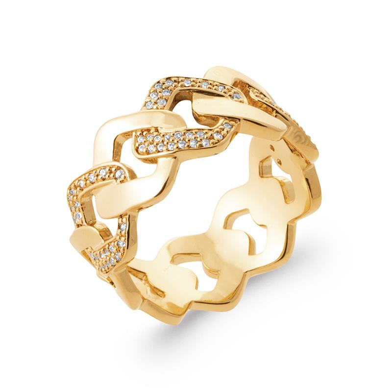 Coque de Nacre Bague plaqué or 2940610