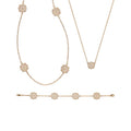 Coque de Nacre Collier plaqué or 921121