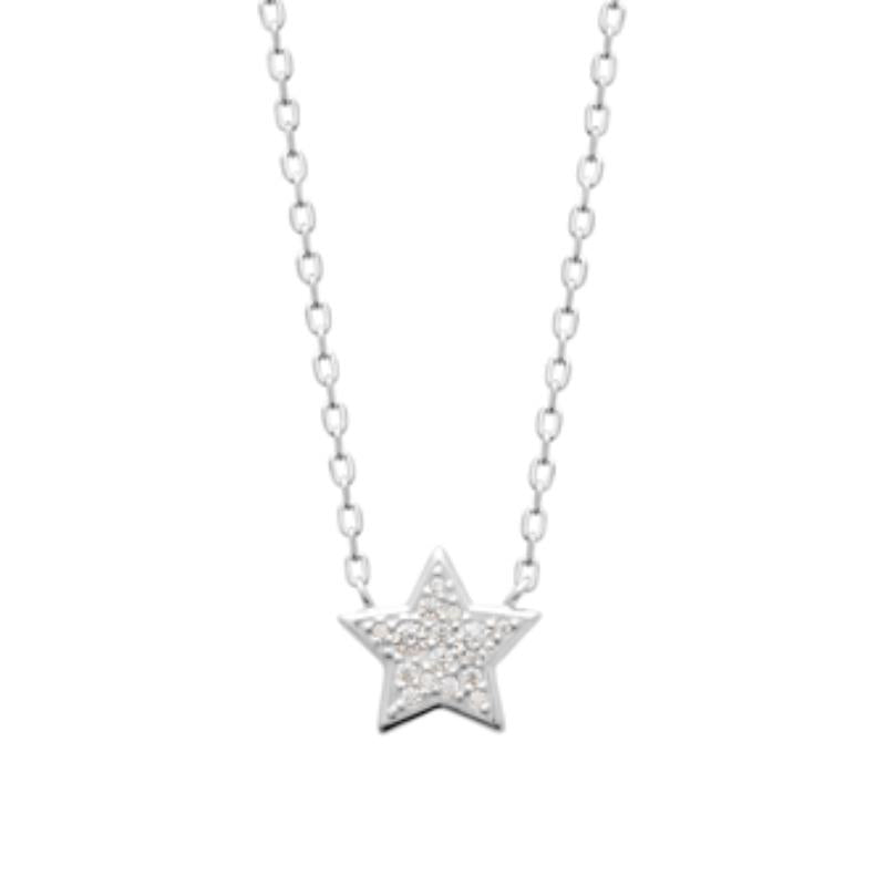 Coque de Nacre Collier argent 873759