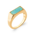 Coque de Nacre Bague plaqué or 2942060
