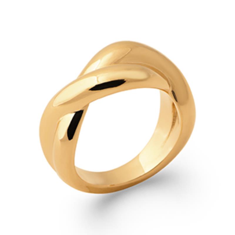 Coque de Nacre Bague plaqué or 2278800