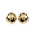 Coque de Nacre Puces d'oreilles plaqué or 202403210
