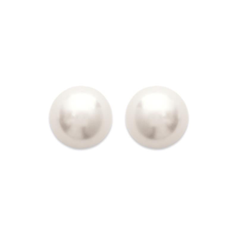 Coque de Nacre Boucles d'oreilles plaqué or 2408
