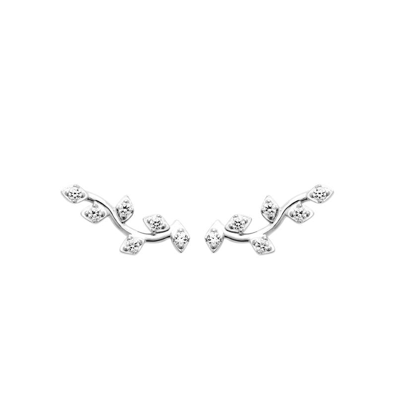 Coque de Nacre Boucles d'oreilles argent 13079610