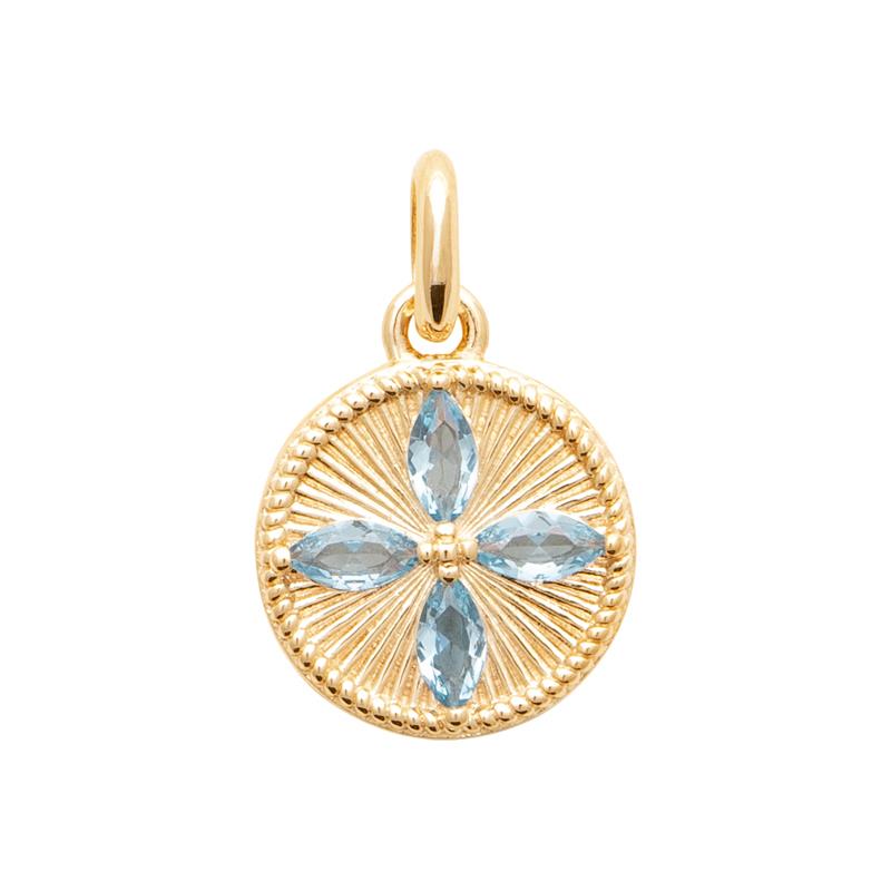 Coque de Nacre Pendentif plaqué or 2787940