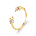 Coque de Nacre Bague plaqué or 20021410