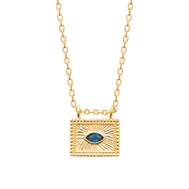Coque de Nacre Collier plaqué or 974082
