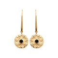 Coque de Nacre Boucles d'oreilles pendantes plaqué or 2560707
