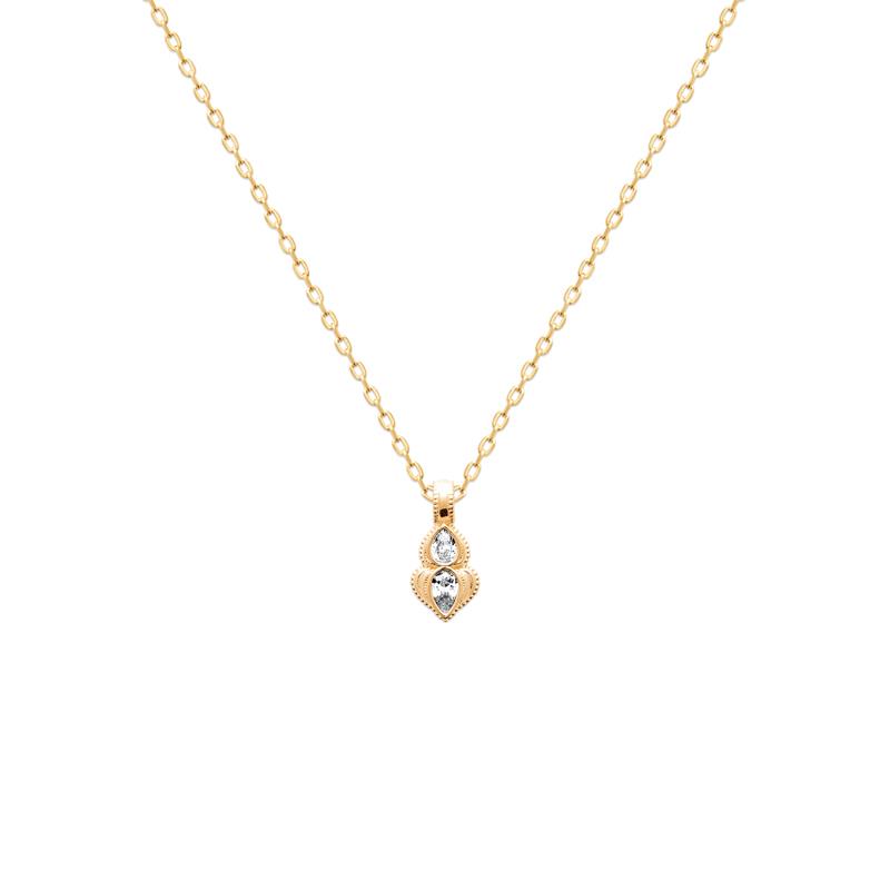 Coque de Nacre Pendentif plaqué or 2792610