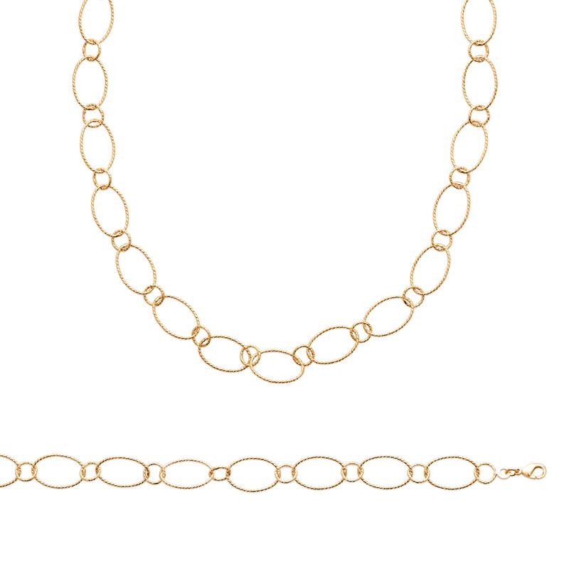 Coque de Nacre Collier plaqué or 921812