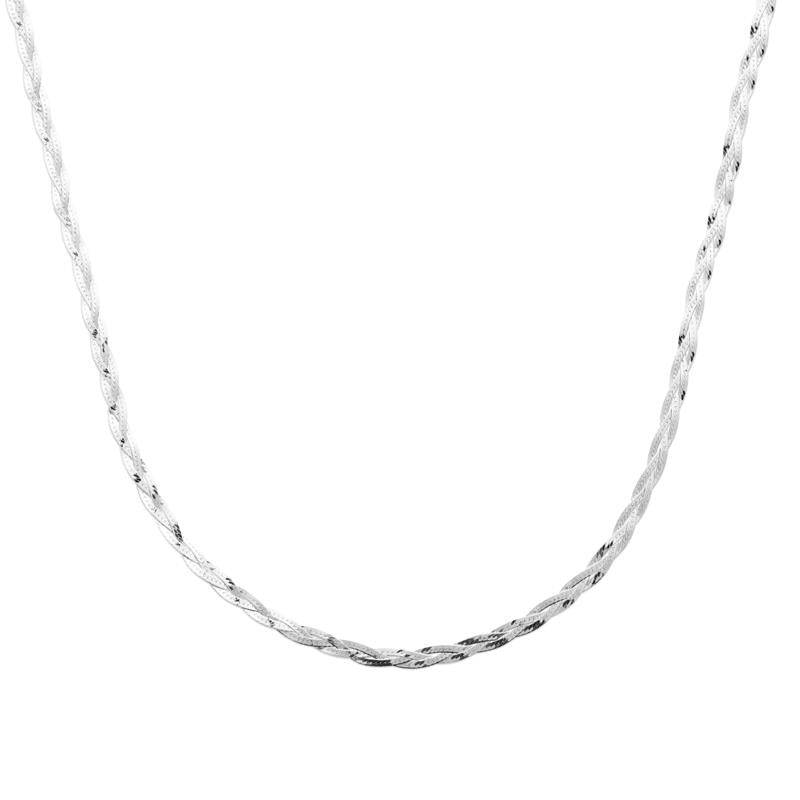 Coque de Nacre Chaîne argent 790098