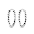 Coque de Nacre Créoles argent 7662115