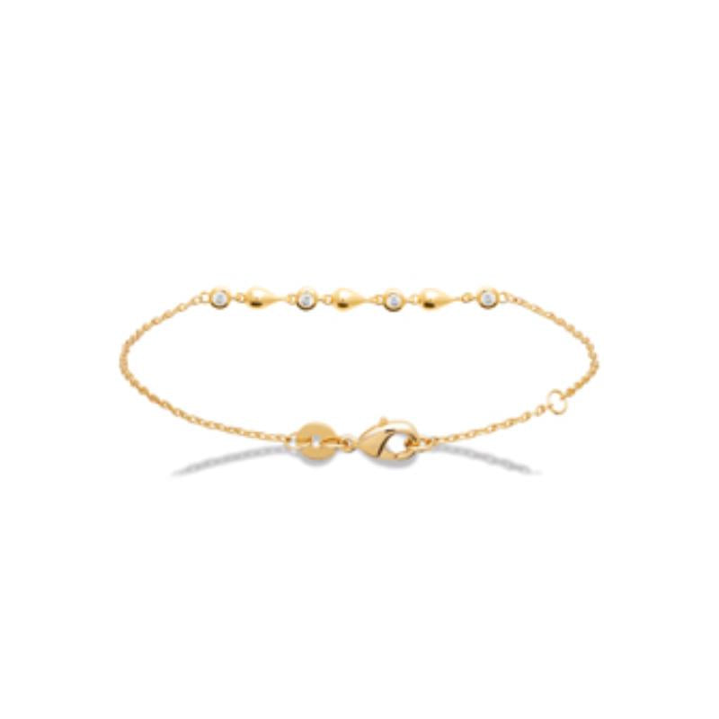 Coque de Nacre Bracelet plaqué or 974187