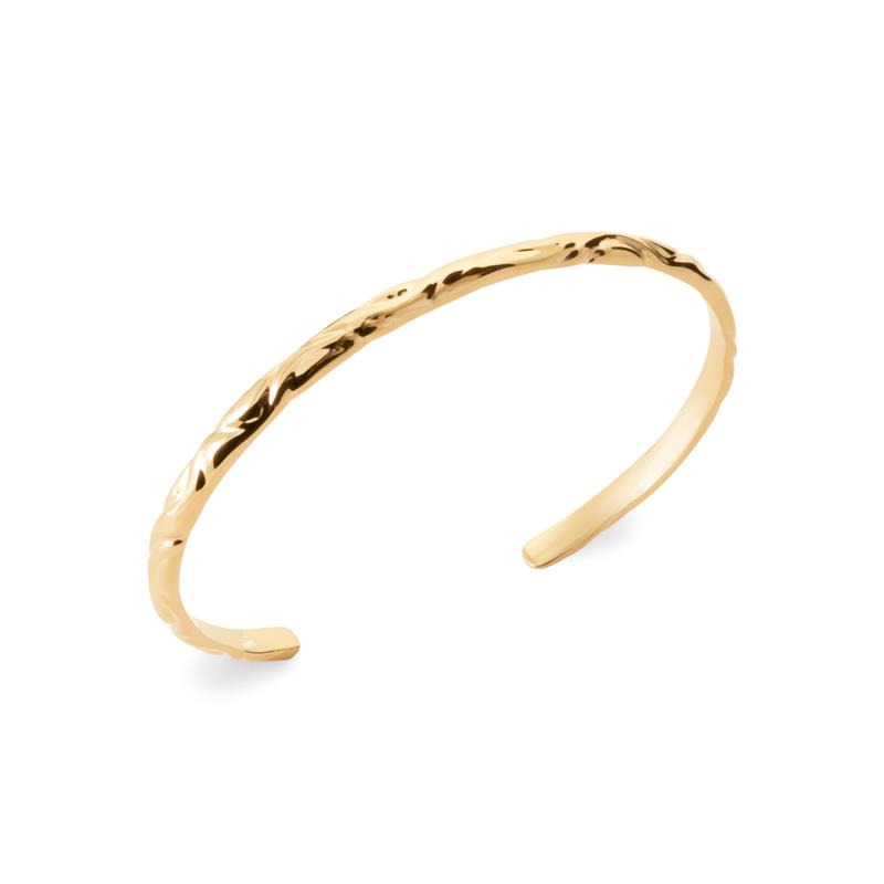 Coque de Nacre Bracelet jonc plaqué or 922167