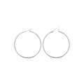 Coque de Nacre Créoles argent 79940