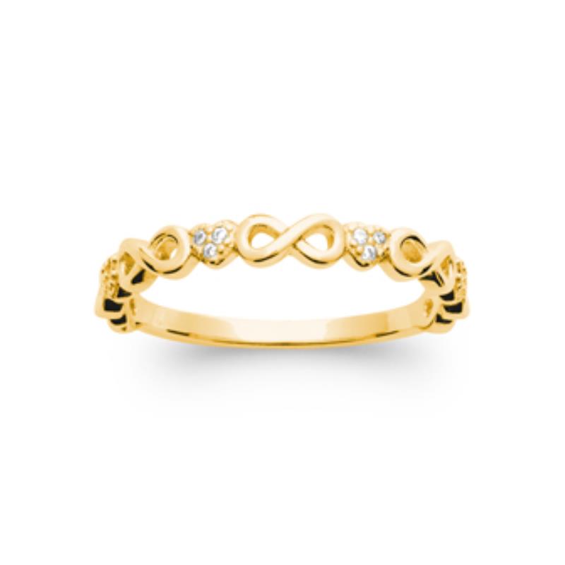 Coque de Nacre Bague plaqué or 20002710