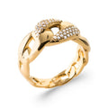Coque de Nacre Bague plaqué or 2950910