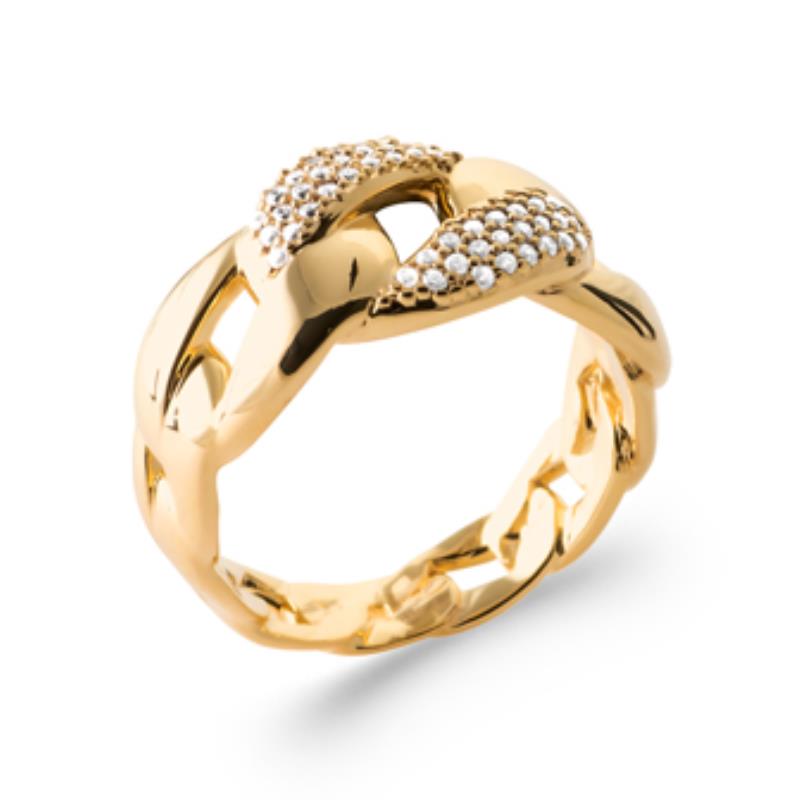 Coque de Nacre Bague plaqué or 2950910
