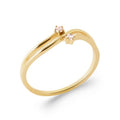 Coque de Nacre Bague plaqué or 2955010