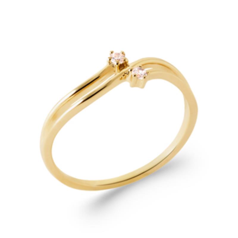 Coque de Nacre Bague plaqué or 2955010