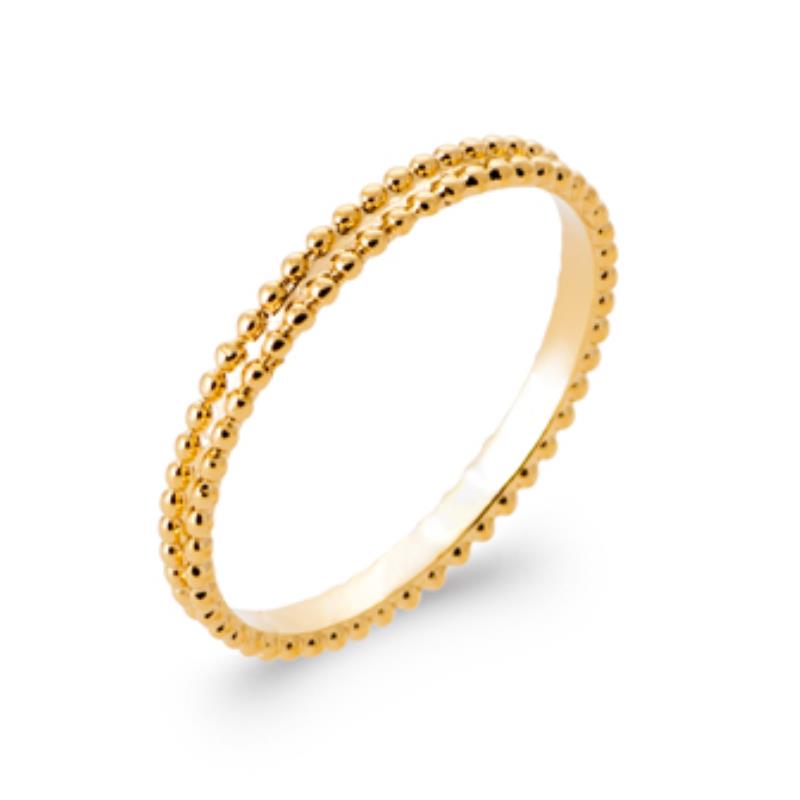 Coque de Nacre Bague plaqué or 2925600