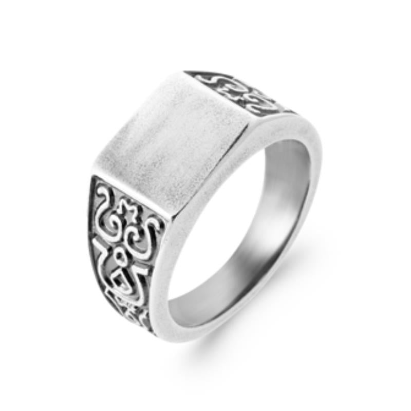 Coque de Nacre Chevalière argent 1975600