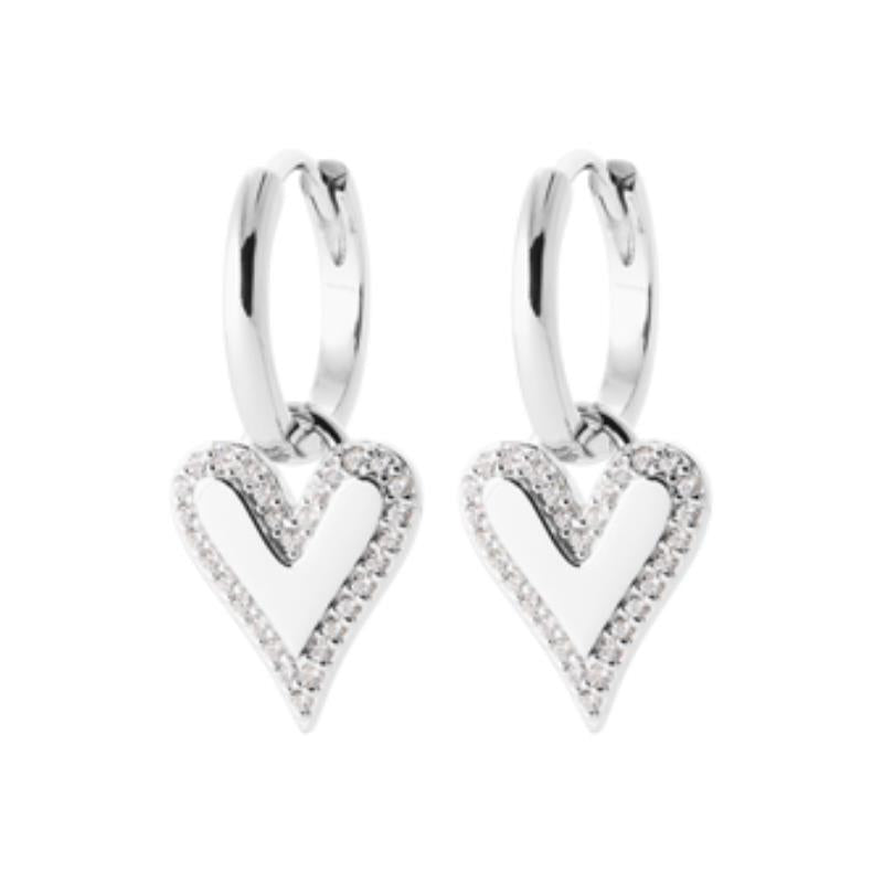 Coque de Nacre Créoles argent 1664410