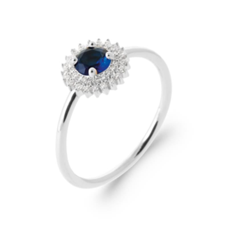 Coque de Nacre Bague solitaire argent 1972740