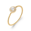 Coque de Nacre Bague plaqué or 2966410