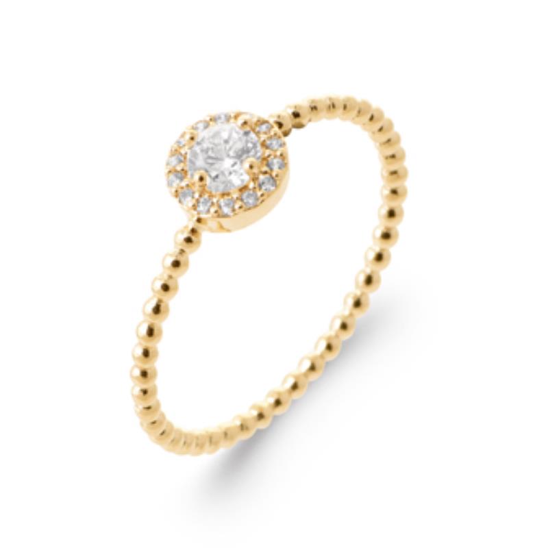 Coque de Nacre Bague plaqué or 2966410
