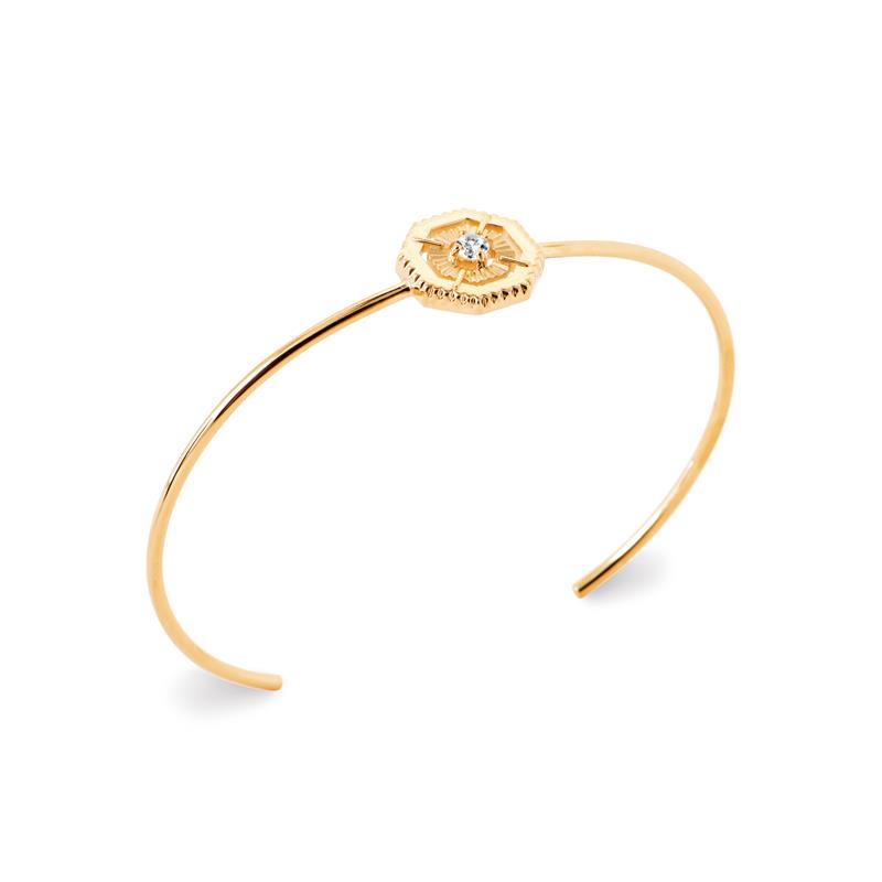 Coque de Nacre Collier plaqué or 974426