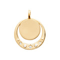 Coque de Nacre Médaille plaqué or 2784110