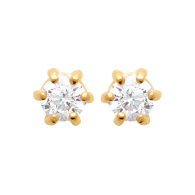 Coque de Nacre Boucles d'oreilles plaqué or 202153631