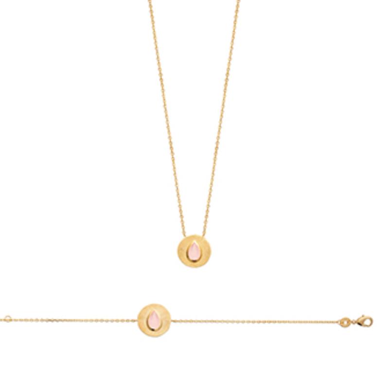 Coque de Nacre Bracelet plaqué or 973149