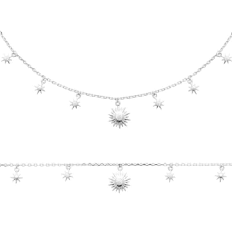 Coque de Nacre Chaîne argent 873898