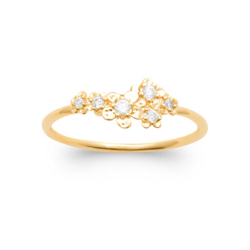 Coque de Nacre Bague plaqué or 2997710