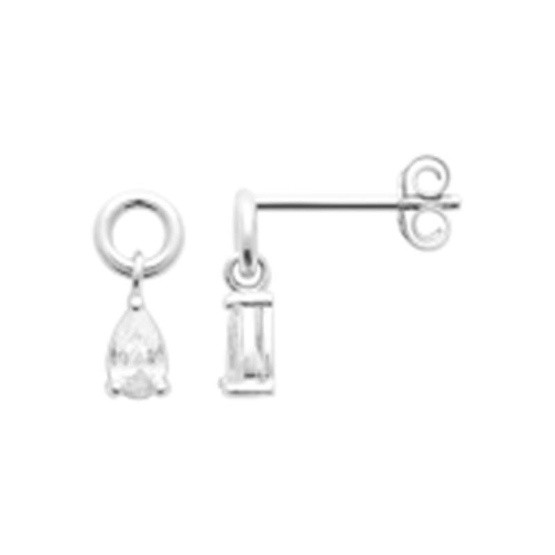 Coque de Nacre Boucles d'oreilles pendantes argent 13037310