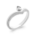 Coque de Nacre Bague argent 1908310